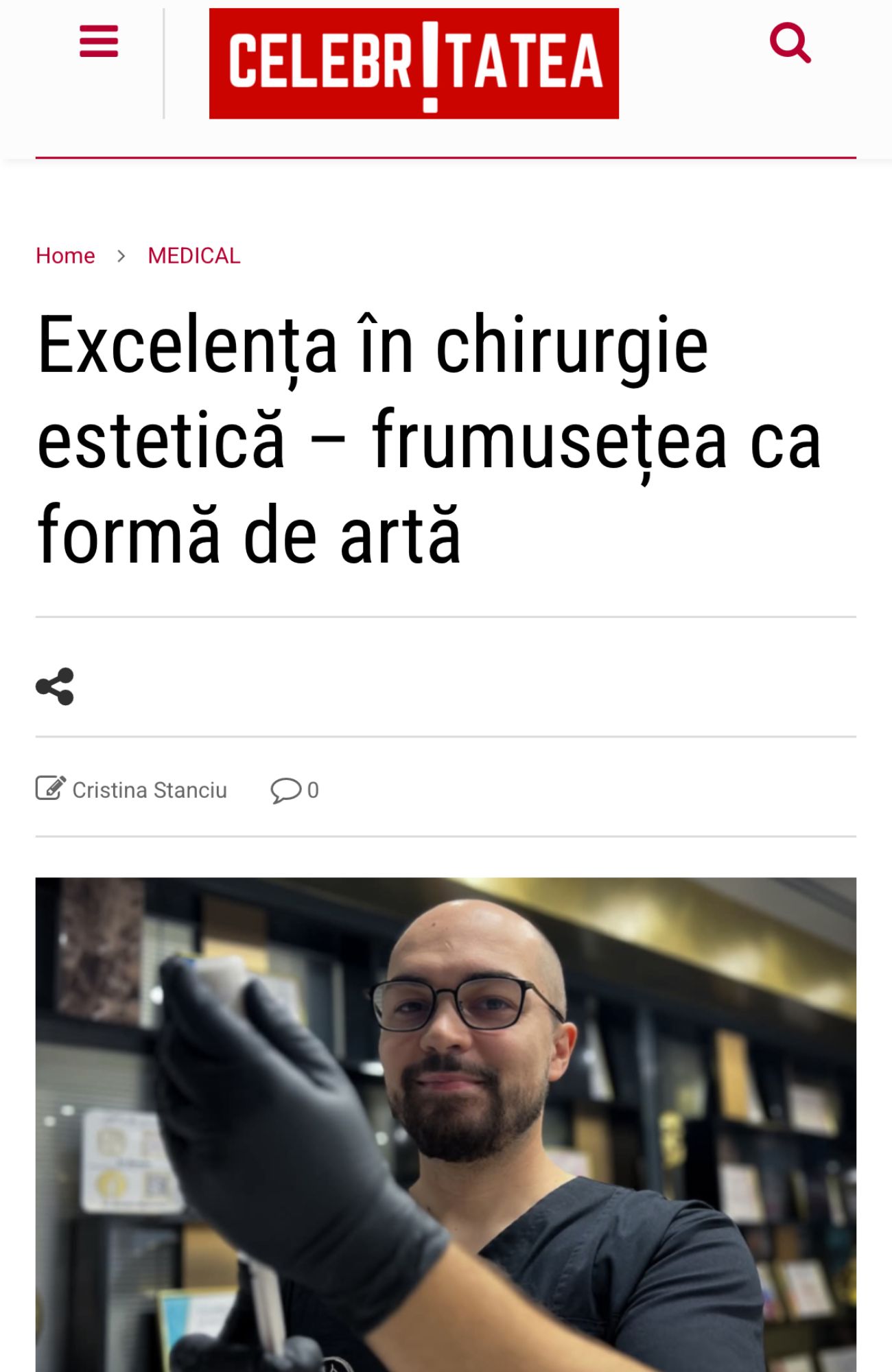 Dr. Alin Bortolini apariție media – Be Perfect